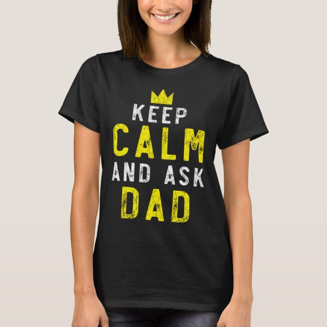 Fathers Day Papa Best Dad Ever Fatherhood Daddy  5 T-Shirt (Front)