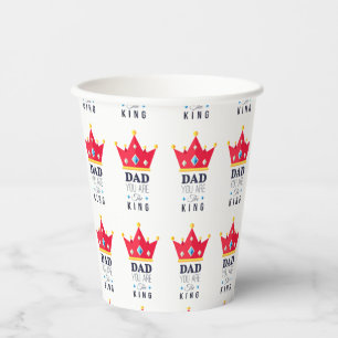 father's day paper cups