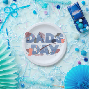 Father's Day Paper Plates