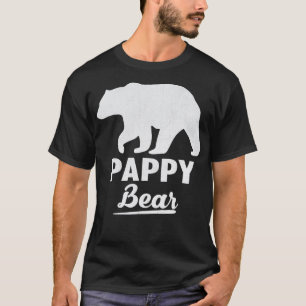 Fathers Day Pappy Bear Grandpa Gift Men  T-Shirt