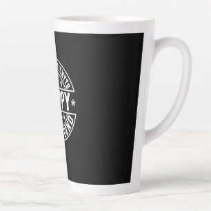 Father's Day Pappy The Man The Myth The Legend Latte Mug
