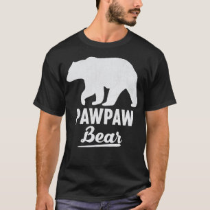 Fathers Day Pawpaw Bear Grandpa Gift Men  T-Shirt