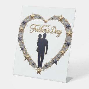 Father's Day Pedestal Sign