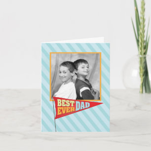 Father's Day Pennant Card