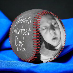 Fathers Day Personalised One Of A Kind Custom Made Baseball
