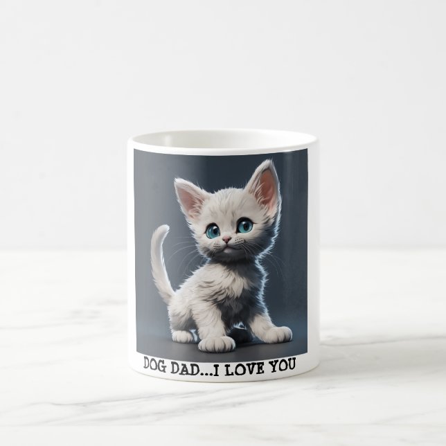 Father's Day Personalised Pet Coffee Mug (Center)