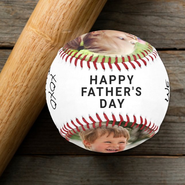 Father's Day Personalised Photo Baseball (Creator Uploaded)