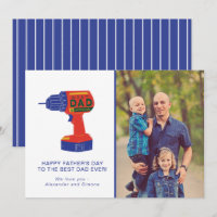 Father's Day Photo Best Dad Power Tool 