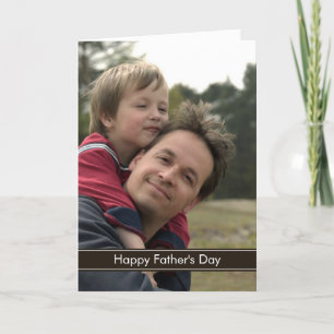 Father's Day Photo Card