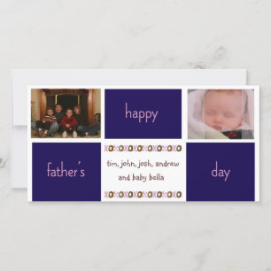 Father's Day Photo Card