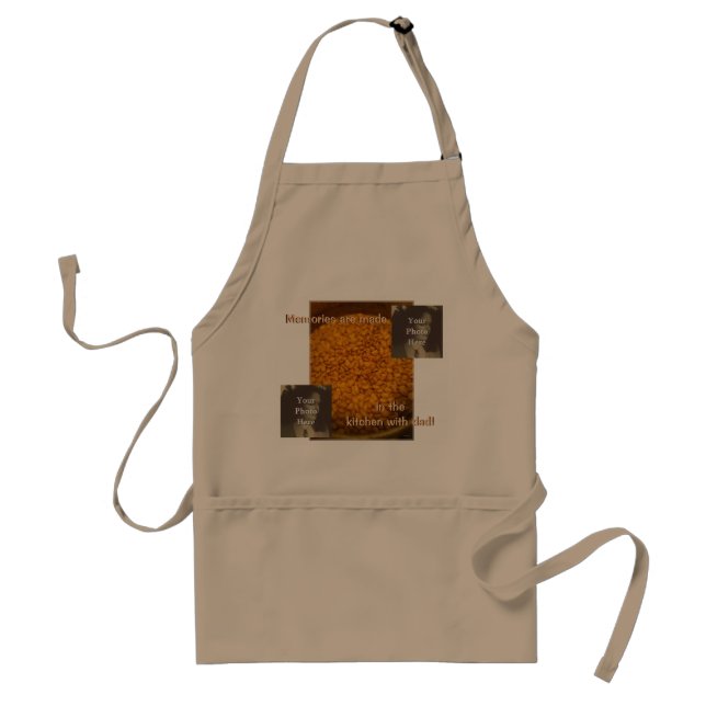 Father's Day Photo Customisable Standard Apron (Front)