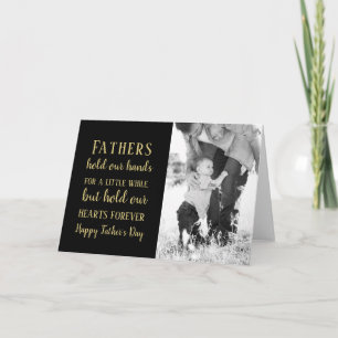 Father's Day Photo Daughter Quote Card