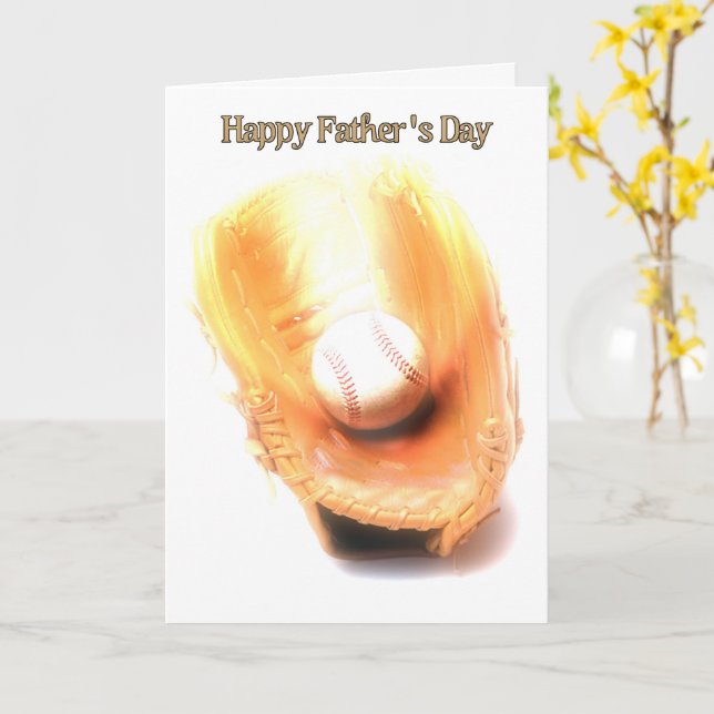 Father's Day Photo Frame Card (Yellow Flower)