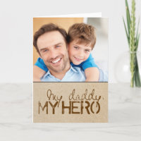 Fathers Day Photo Greeting Card