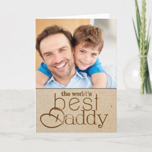 Fathers Day Photo Greeting Card