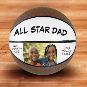Father's Day Photo Personalised Basketball