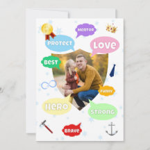Fathers Day Photo Word Clouds Best Dad Father