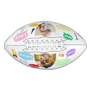 Fathers Day Photo Word Clouds Best Dad Father American Football