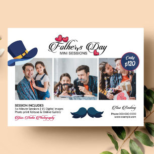 Father's Day Photography Mini Session Template