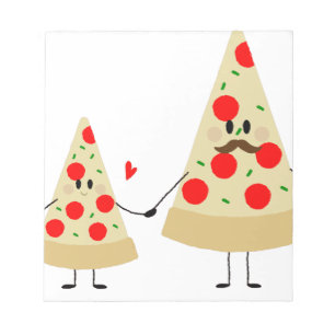 fathers day pizza notepad