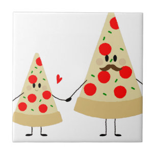 fathers day pizza tile