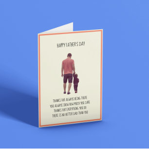 Fathers Day Poem  Card