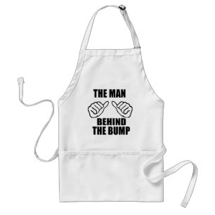 Father's Day Pregnancy Announcement BBQ apron