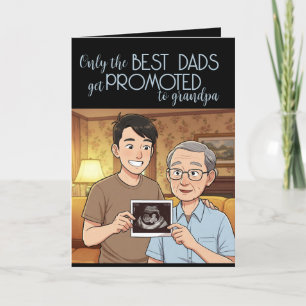Father's Day Pregnancy Announcement card