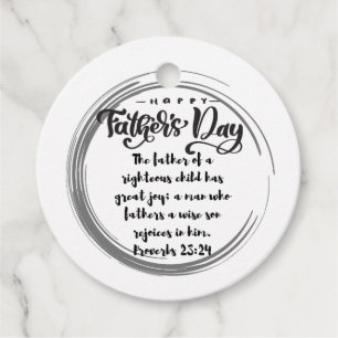 Father's Day Proverbs 23:24 Favour Tags