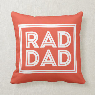 Father's Day - Rad Dad Cushion
