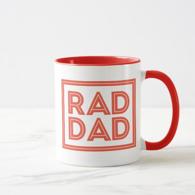 Father's Day - Rad Dad Mug (Right)