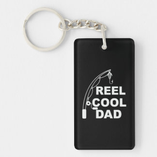 Father's Day Reel Cool Dad Key Ring