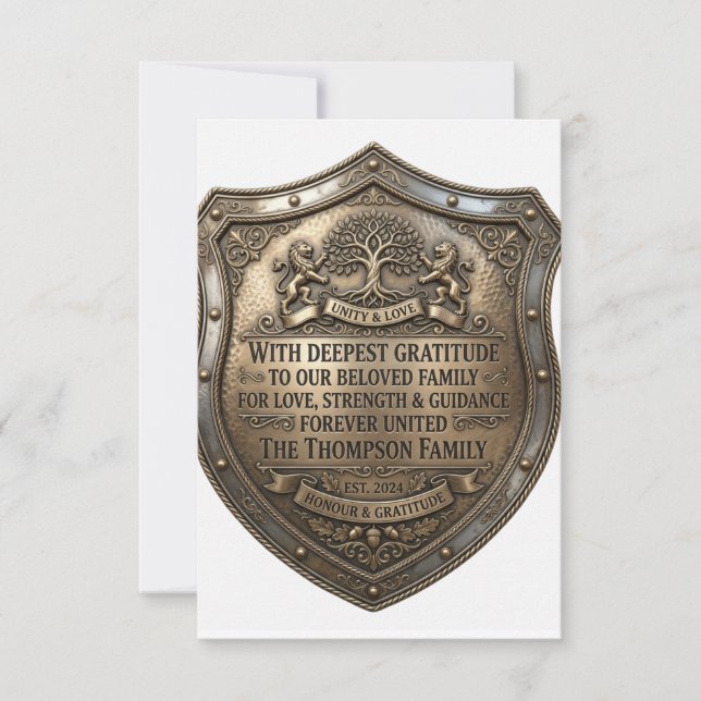 Father's Day RSVP Card (Front)