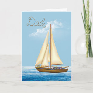 Father's Day Sailboat Card