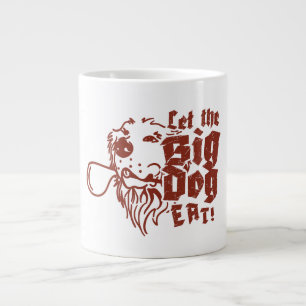 Fathers Day Scramble Golf Dad Let The Big Dog Eat Large Coffee Mug