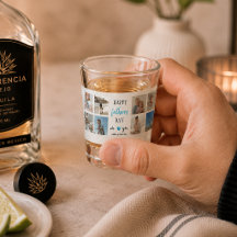 Father's Day Shot Glass | Personalised Photos