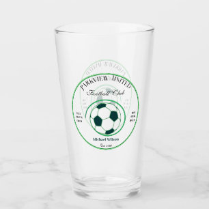Father's Day Soccer Football Club Bar Beer Glasses