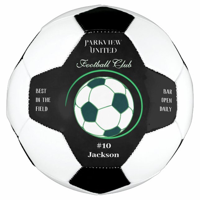 Father's Day Soccer Football Club Soccer Ball (Front)