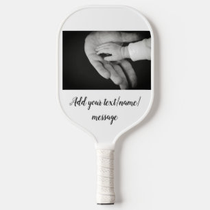 father's day son father dad add photo text dad gif pickleball paddle