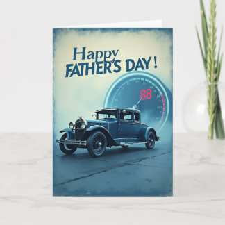 Fathers Day Speedometer Art Card