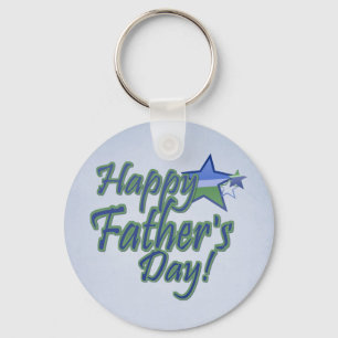 fathers day Star Dad Key Ring