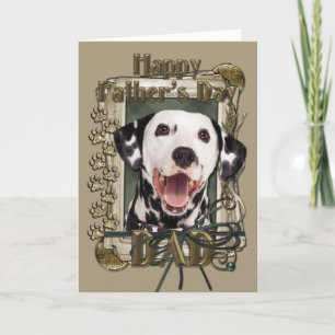 Fathers Day - Stone Paws - Dalmatian Card