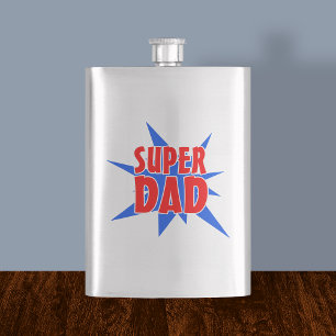 Father's Day Super Dad Flask