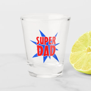 Father's Day Super Dad Shot Glass