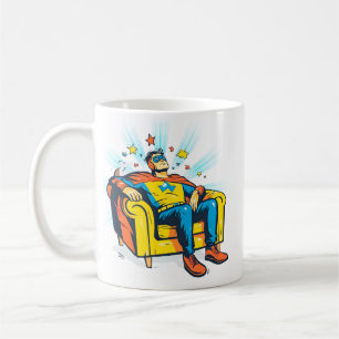 Father's Day Superhero Coffee Mug