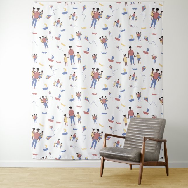 Father's Day Tapestry (In Situ)