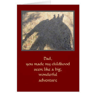 FATHER'S DAY/THANKS FOR THE ADVENTURES