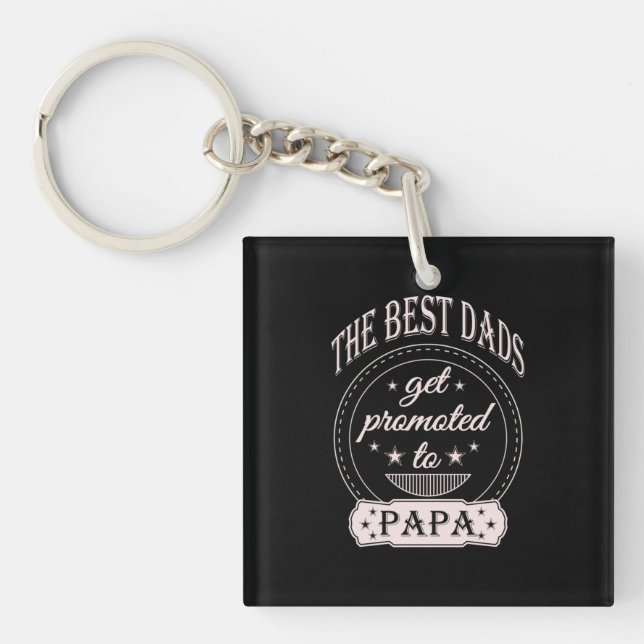 Father's Day | The Best Daddy Key Ring (Front)