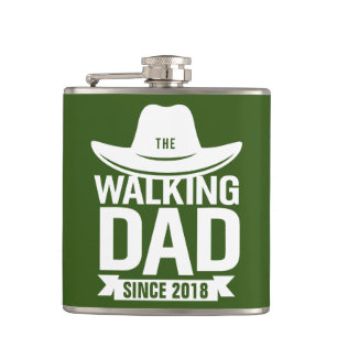 Father's Day - The Walking Dad Since… Hip Flask