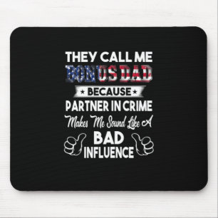 Father's Day   They Call Me Bonus Dad Mouse Mat